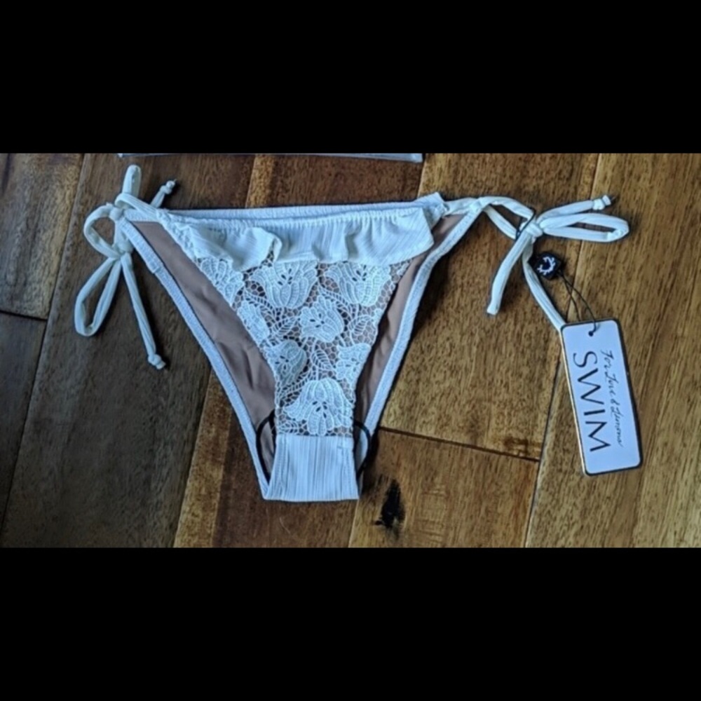 For Love and Lemons Corsica Lace Bikini small